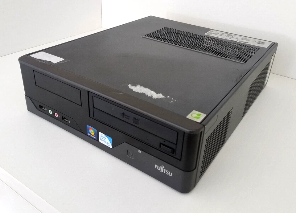 Pc Fujitsu Esprimo E 3521 E Star 5 Ram 4 Gb Hd 250 Gb Lettore Dvd Nero Usato - Immagine 3 di 4