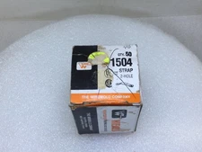 Wiremold 1504 2 Hole Steel Strap - Box of 40