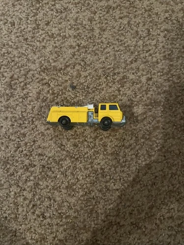 Lesney no.29 lesney matchbox Denver Fire Truck Custom Resto Yellow Kiln Baked