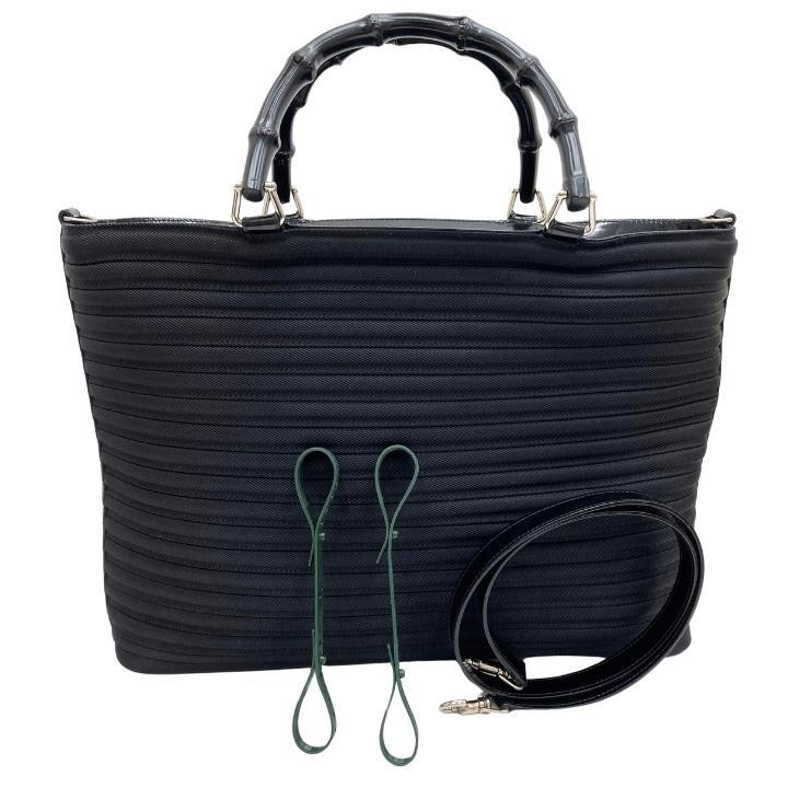 Gucci Bamboo 2-Way Tote Shoulder Bag in Excellent Condition