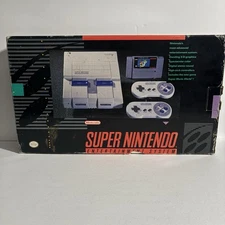 Super Nintendo SNES Console - CIB Complete in Box Super Mario World