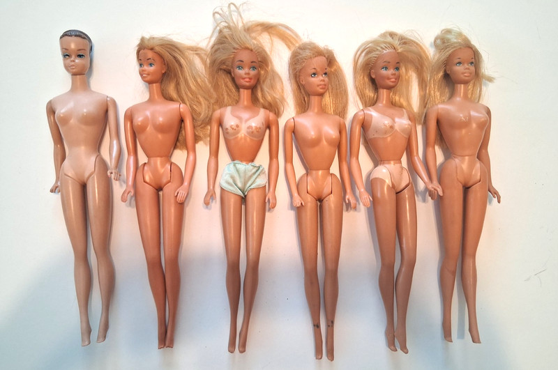 Vintage Barbie doll lot, 60s, 70s, 80s and 90s.