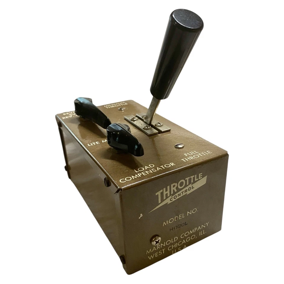 Marnold Model Train Power Pack #C-25 and Load Compensator HO20L for Trains AS IS - Image 4 of 4