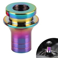 Car Shift Knob Boot Retainer, Shift Knob Adapter, M12 x 1.25 Aluminum Colorful