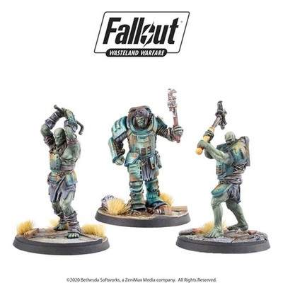 Fallout: Wasteland Warfare - Super Mutants: Skirmishers Modiphius Entertainment