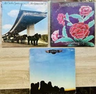 Three classic 1970s vinyl LP records lot. Eagles, Doobie Brothers, Todd Rundgren