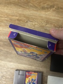 Mega Man 4 - Nintendo NES - Complete In Box (CiB) Manual Foam Cart Very Clean