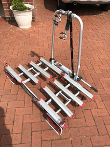 Fahrradträger für Anhängerkupplung, 4 Fahrräder, Eckla ...
