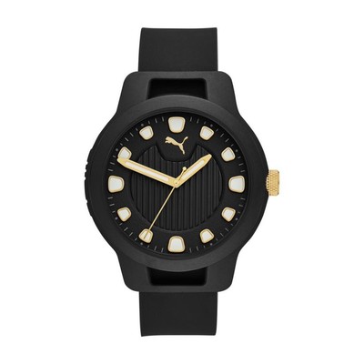 Herrenuhr PUMA RESET P5033 Silikon Schwarz