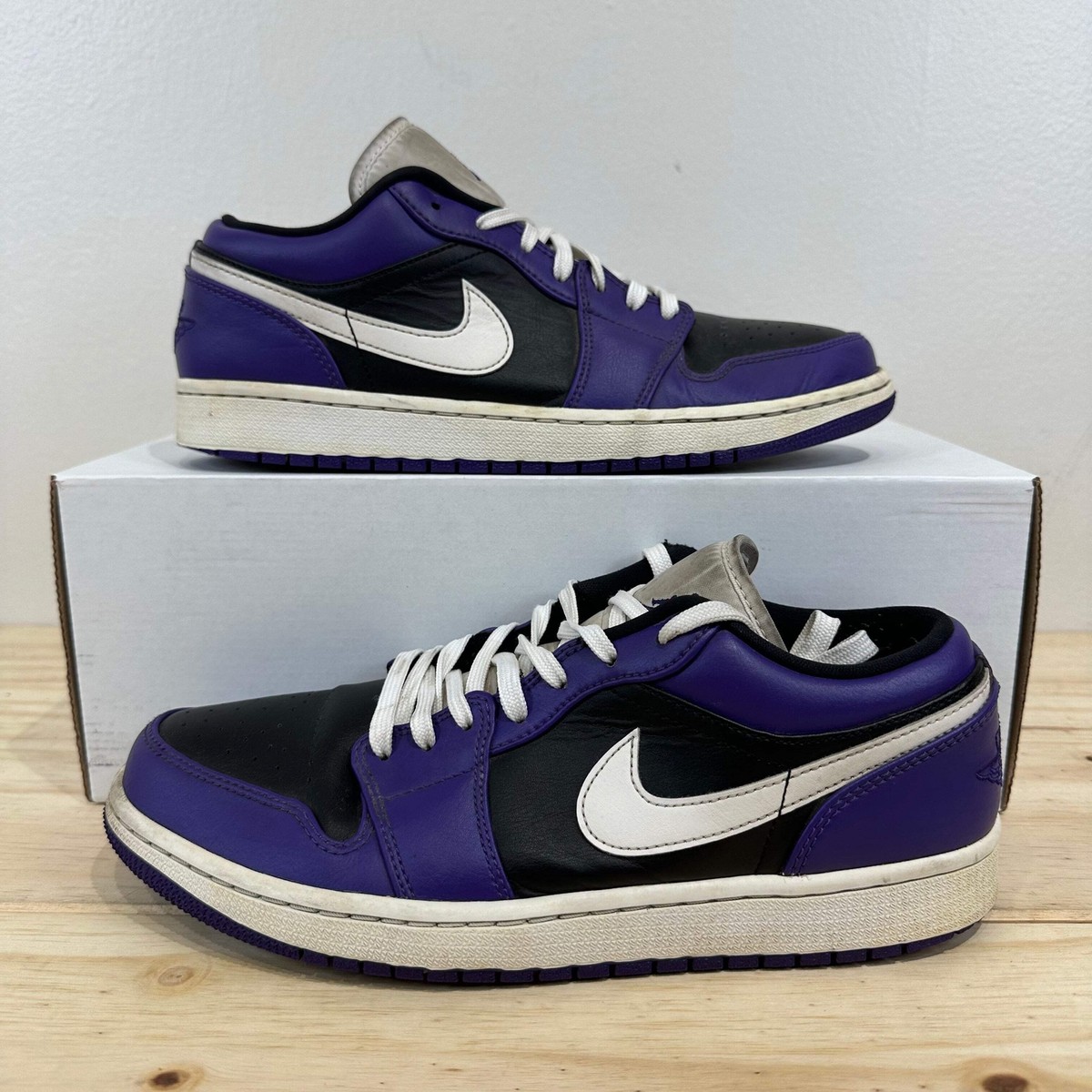 Air Jordan 1 Low Court Purple Sz 9.5 | eBay