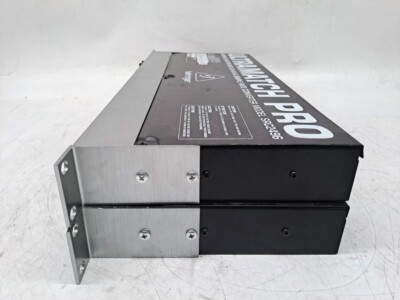 Lot of 2 Behringer ULTRAMATCH PRO SRC2496 Audiophile 24-Bit/96 kHz