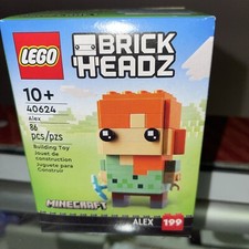 LEGO 40624 Brickheadz Minecraft Alex #199 86pcs New