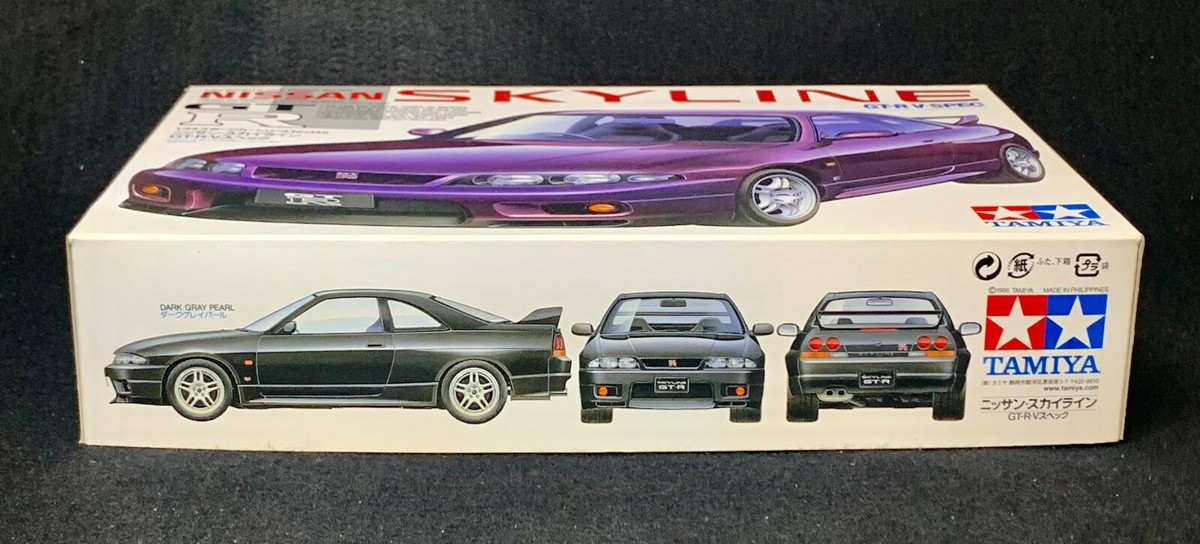 TAMIYA 24145 1/24 Scale Kit NISSAN SKYLINE GT-R V SPEC | eBay