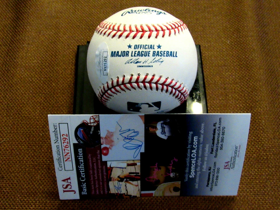 MIKE FLANAGAN AL CY 1979 BALTIMORE ORIOLES FIRMADO AUTOMÁTICO OML BÉISBOL JSA BELLEZA Foto 3 de 3