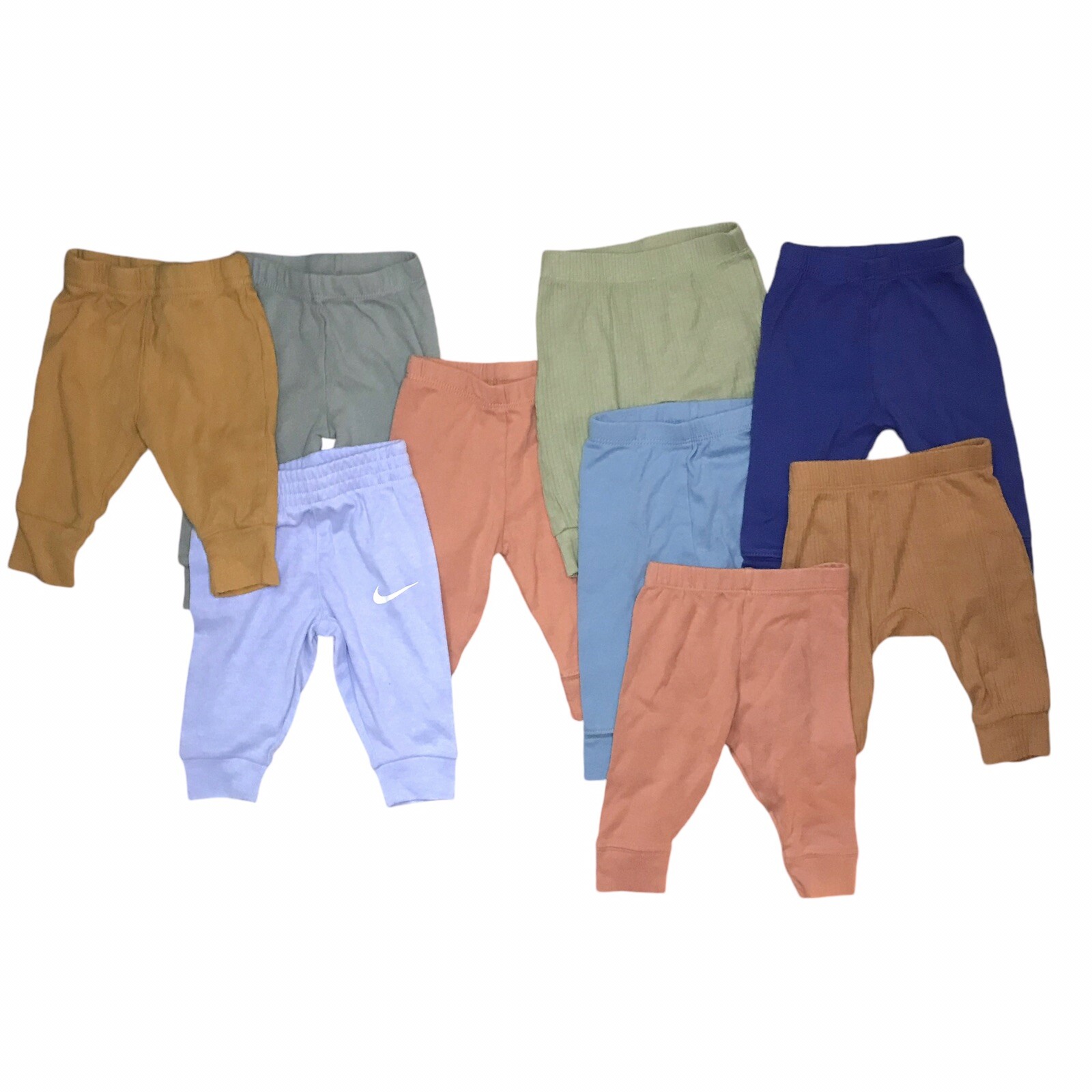 Lot of 9 Newborn Pants Cloud Island