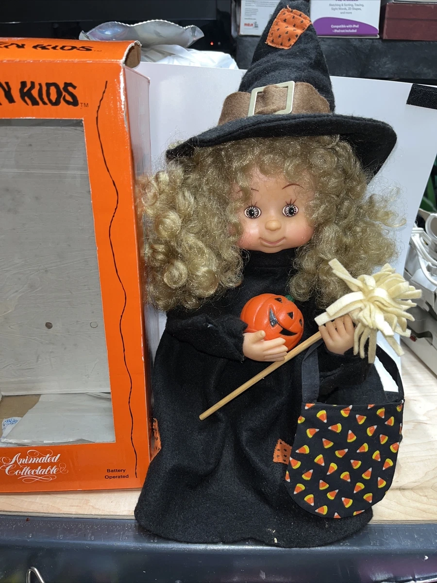 Collectible halloween hotsell witch dolls