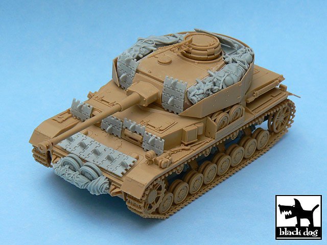 Black Dog 1/48 Panzer IV Ausf.J Sd.Kfz.161/2 Stowage and