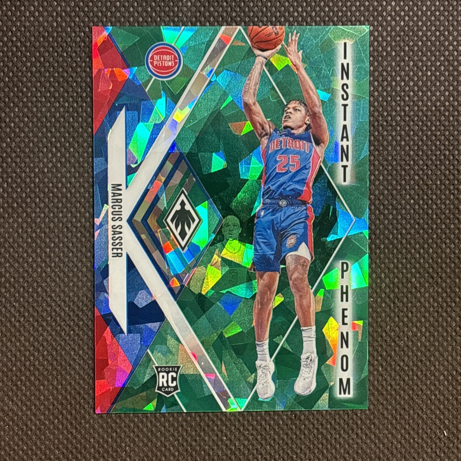 2023-24 Phoenix Marcus Sasser Green Instant Phenom RC /149