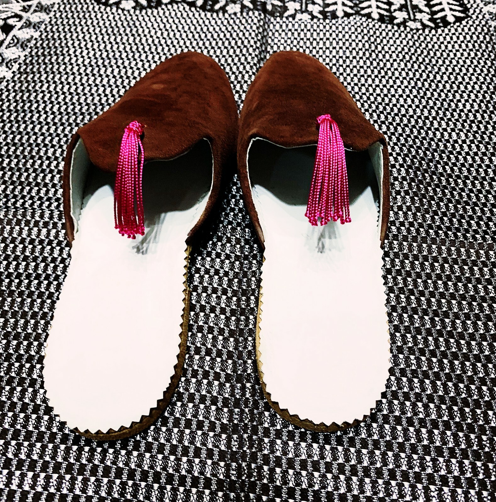 PANTOFOLA D’ORO Babouches tradizionali marocchini pantofole da donna in pelle fatte a mano a scelta