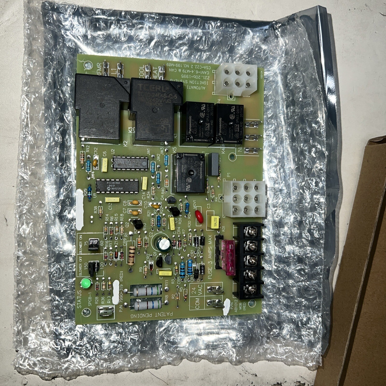 S17990319P Furnace Control Circuit Board for Coleman Evcon York OEM