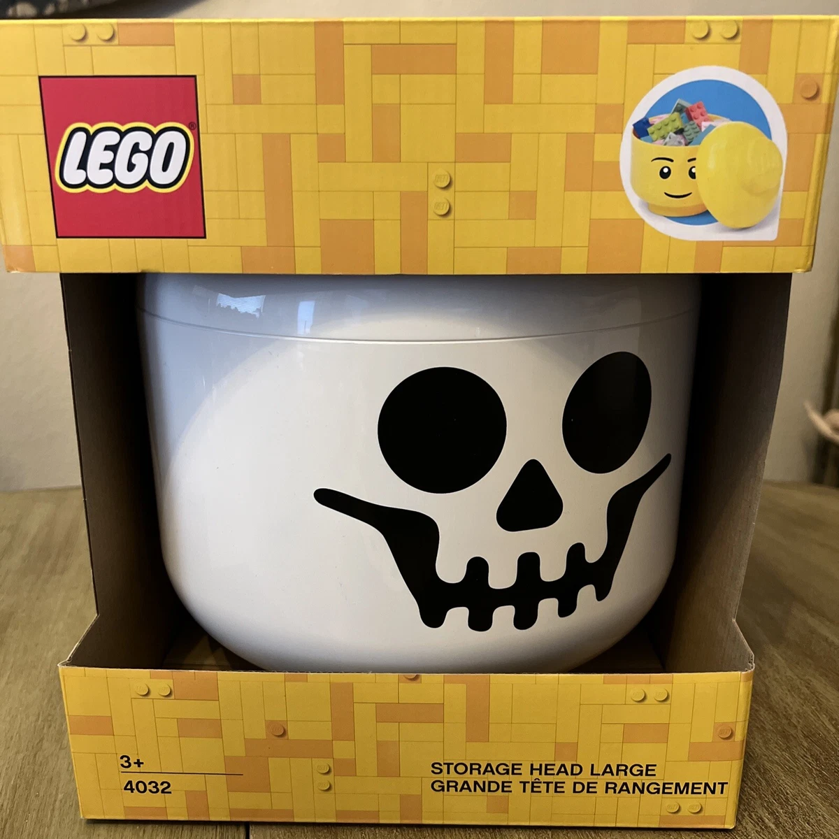Lego storage head skeleton sales