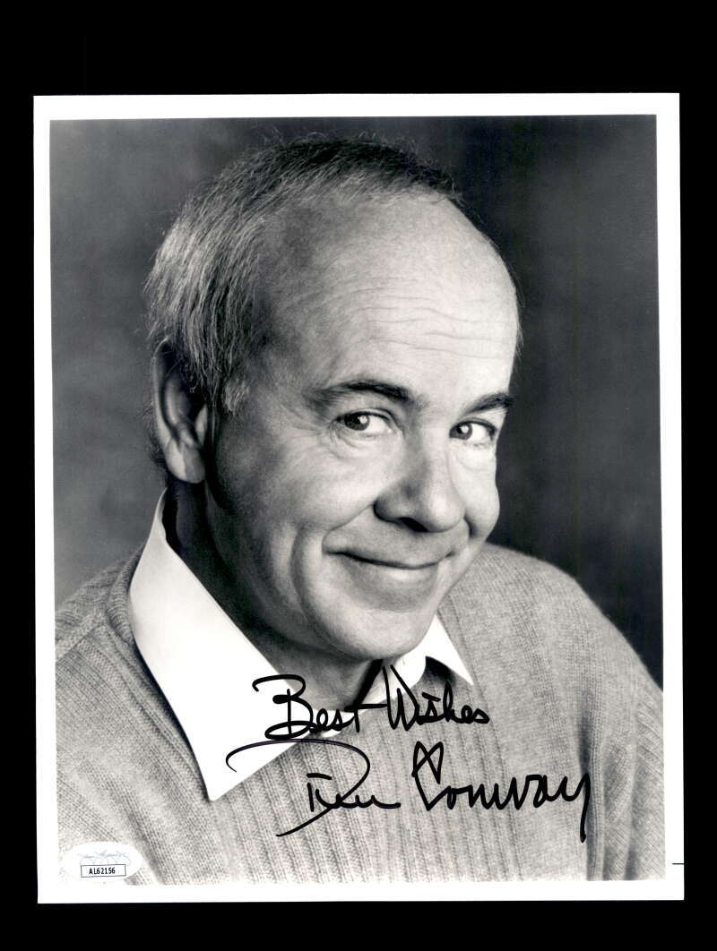 Tim Conway JSA Certed Signed 8x10 Photo Autograph