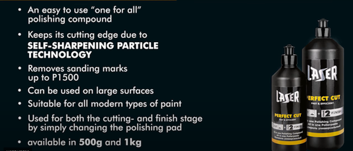 PN49901 Lazer Perfect Cut one step Cutting & Polishing Compound Polish 1KG vs 3M - Picture 5 of 11
