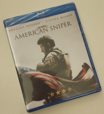 AMERICAN SNIPER (2014) Blu-Ray Bradley Cooper, Sienna Miller - True Story NEW