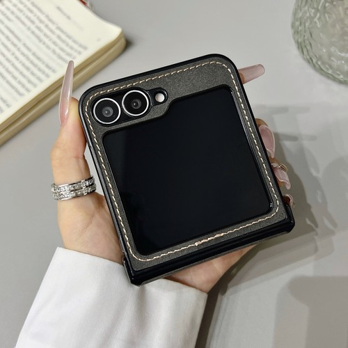 Funda rígida de cuero con soporte magnético invisible abatible 6/5/4/3 para Samsung Z - Imagen 18 de 37