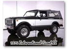 1975 International Harvester Scout II Retro Refrigerator Locker Tool Box Magnet
