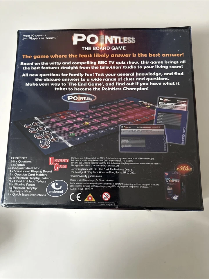 Pointless: The BBC Board Game - Brand New & Sealed - Image 2 of 2