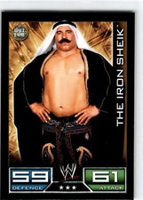 2008 Topps Slam Attax WWE #NNO The Iron Sheik