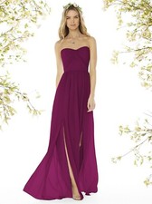 Social Bridesmaid Dress Style 8159 by Dessy, color Merlot, size 10