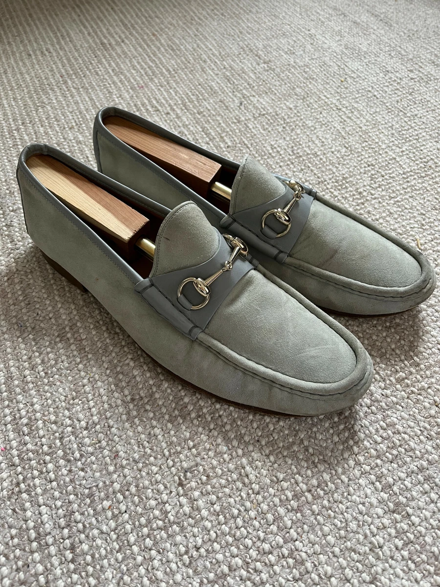 Suede Horsebit Loafers size 44 IT, size 10.5 USA | eBay