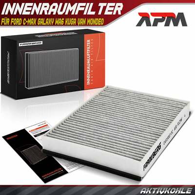 Innenraumfilter Pollenfilter Filter für Ford C-Max Galaxy WA6 Kuga Van Mondeo