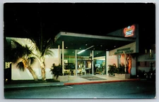 Vintage Postcard FL St Petersburg Morrison's Imperial House Chrome ~10062