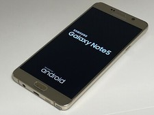 Original Samsung Galaxy Note 5 SM-N920P 32GB Sprint Unlocked Phone Good Gold B+