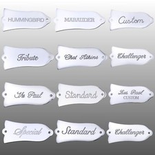 Truss Rod Cover 2 Holes Bell-Shaped Rod Cover 2 Ply For GIBSON Les Paul Standard