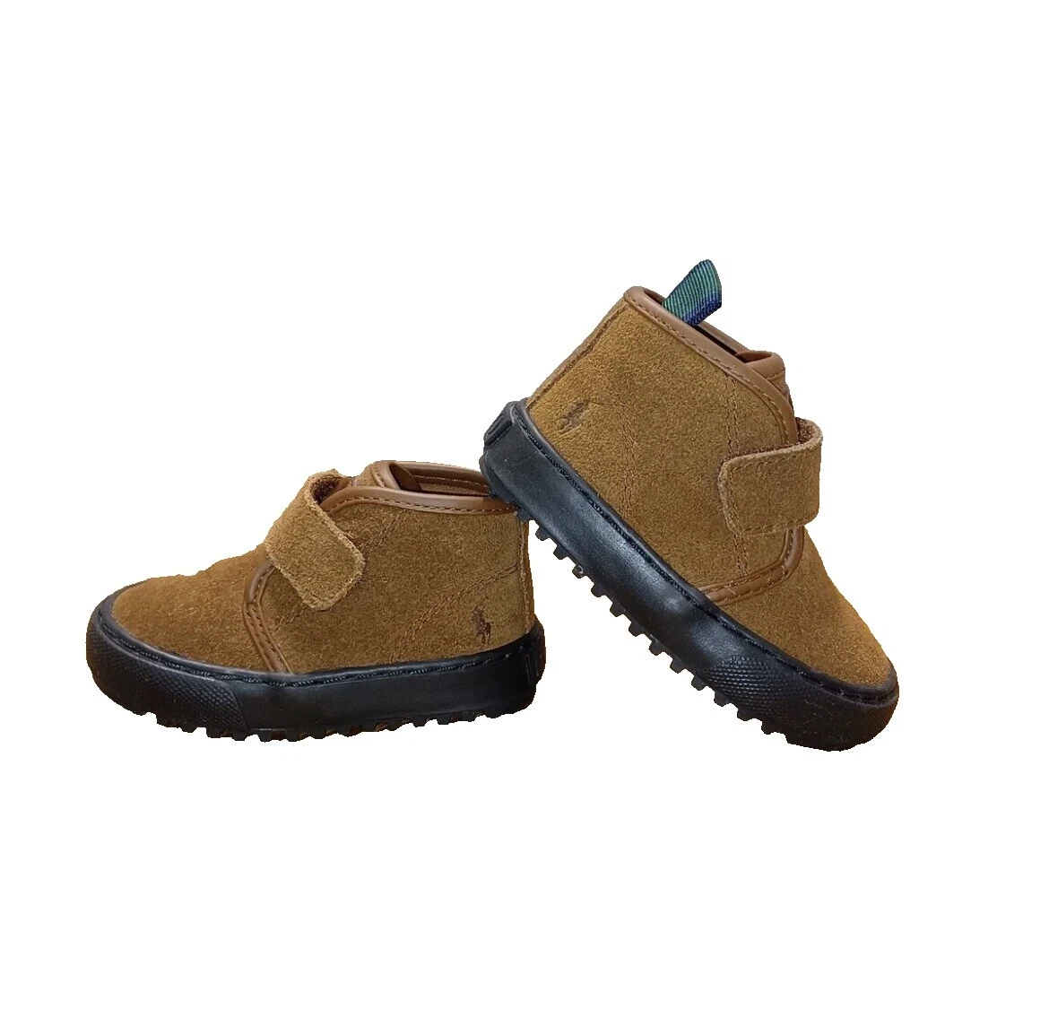 Polo Ralph Lauren Brown Suede Baby Shoes