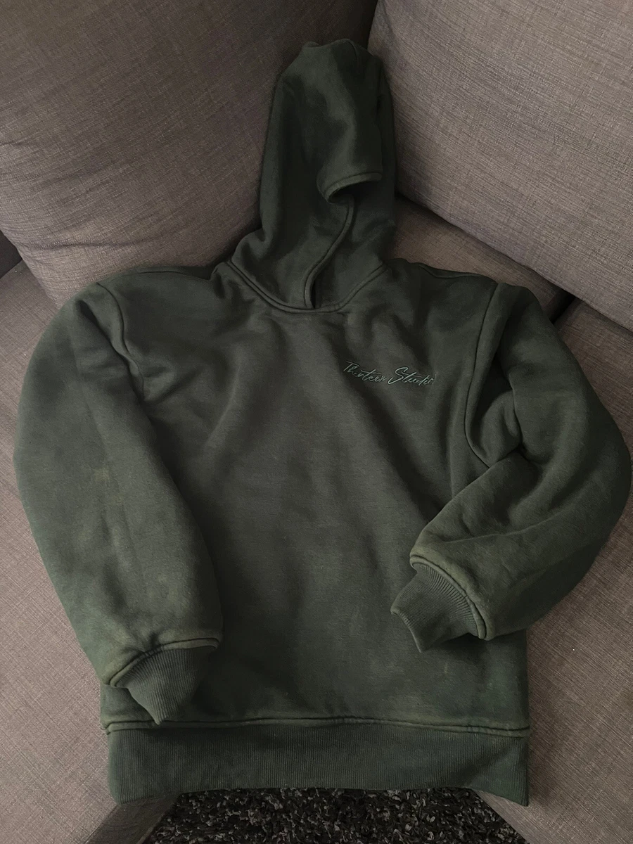 Thirteen Studios Double Layer Reversable Hoodie Forest Green Size L