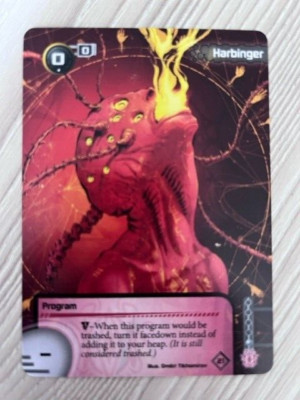 Android Netrunner Harbinger (official promo)