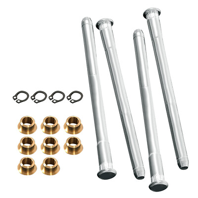 Door Hinge Pins & Pin Bushing Kit For Chevy GMC C/K Trucks 1988-2002 #88891731