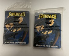 SEALED Vintage gargoyles Burger King pop-up book kids club LOT OF 2