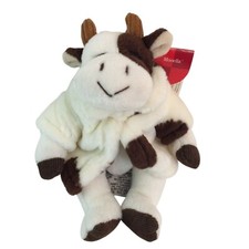 RUSS MOOELLA the Cow 7" Beanbag Stuffed Plush w/tags HeartCraft Collection