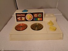 Vintage 1978 Fisher Price Magic Stove Top from Toy Kitchen Set 919