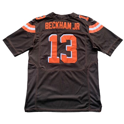 NFL ブラウンズ オデル・ベッカムJr NIKE リミテッドジャージ【MD】 Nike Odell Beckham Jr. Cleveland Browns Jersey Men's Size 48 Dawg