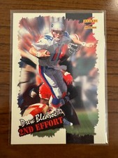 1996 Score #248 2nd Effort Drew Bledsoe New England Patriots