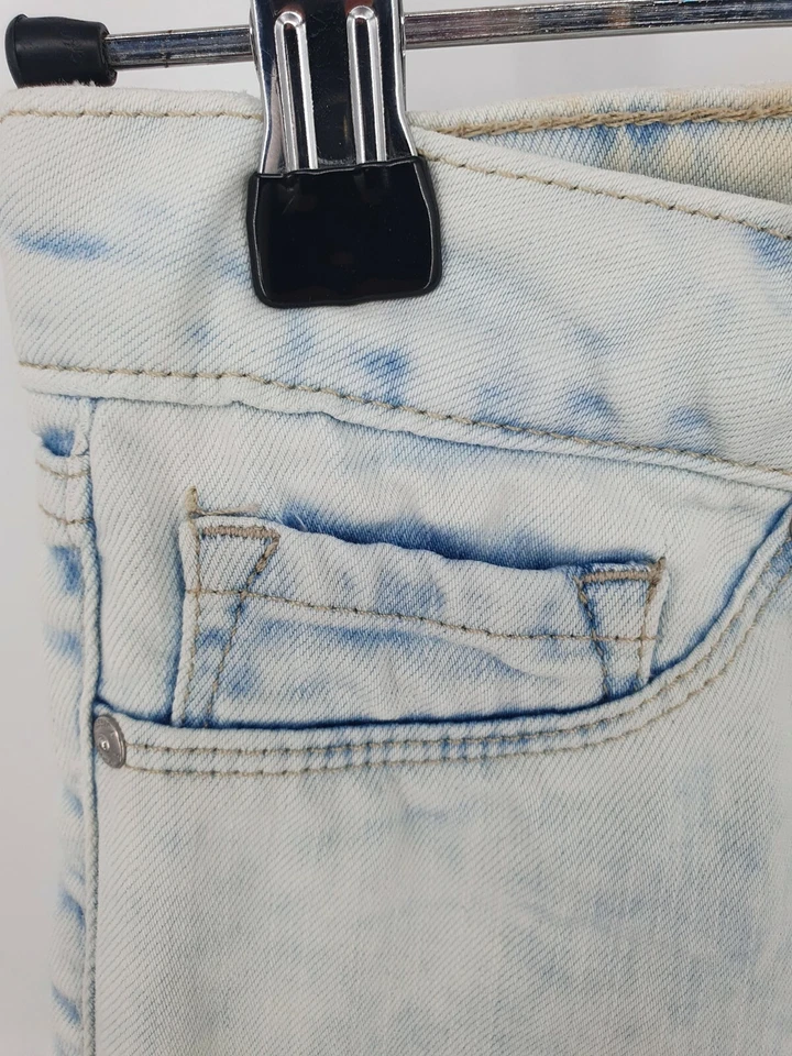 Jessica Simpson Skinny Jeans Womens Size 26 Acid Wash Kiss Me Ankle  Low Rise - Image 3 of 4