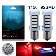 2pcs Red 1156 Led 92smd-4014 Bulbs Car Brake Light Tail Stop Backup Lamp 1800lm 2pcs Red 1156 Led 92smd-4014 Bulbs Car Brake Light Tail Stop Backup Lamp 1800lm