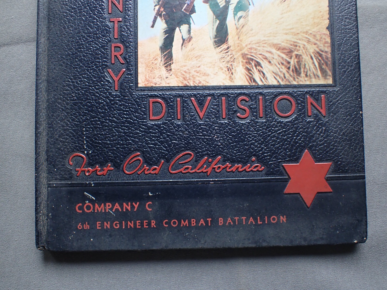 Yearbook Annual 6th Infantry Division Fort Ord CA 1955 Company 6th ...